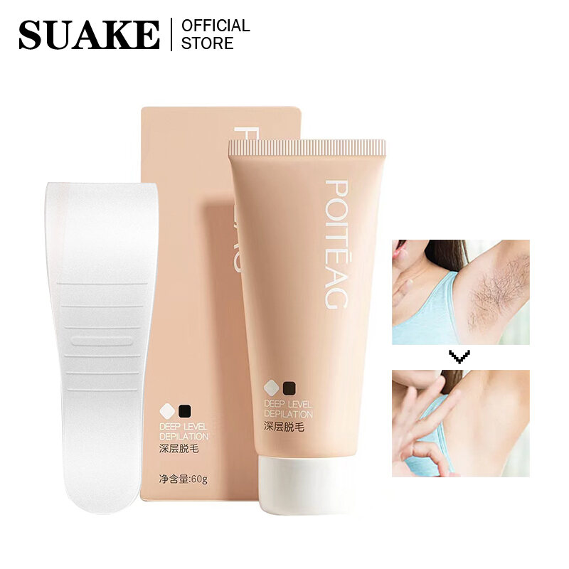SUAKE Hair Removal Cream Wax Painless Removal Depilation Cream Armpit Legs Private Area Quick Hair Removal