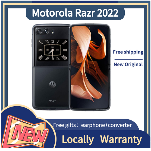 【New】Motorola Moto Razr 2022 Motorola Razr 3 Snapdragon 8+ foldable phone locally warranty