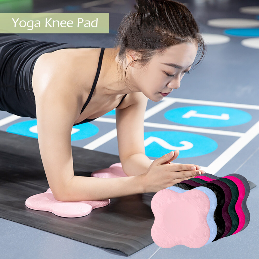 Yoga Knee Pads Cusion Support Knee Wrist Hips Elbows Support Pad Yoga Mat For Fitness Exercise Sports